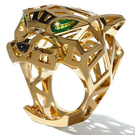 cartier jaguar ring replica|cartier panther ring vintage.